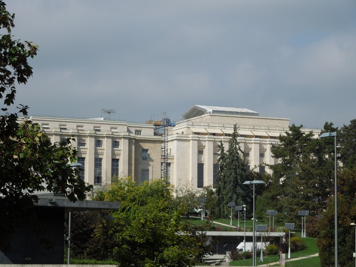 Gebäude des Völkerbundes in Genf