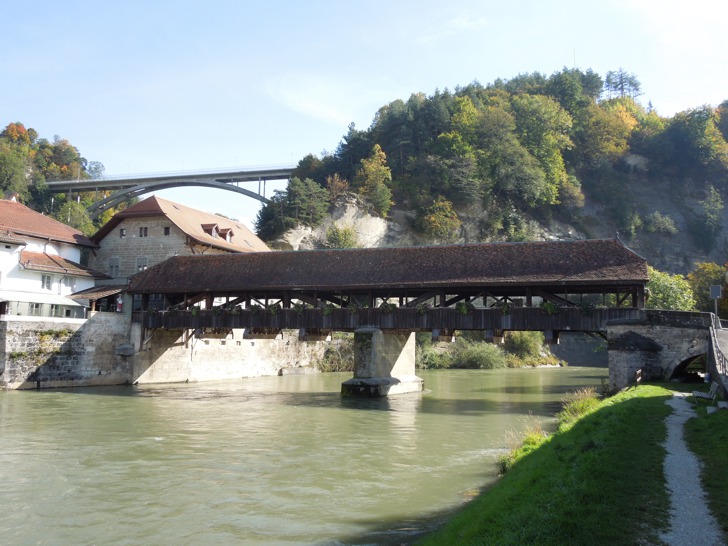 Bernbrücke in Fribourg