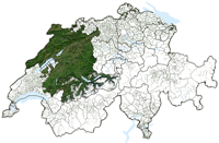 Städte im Mittelland