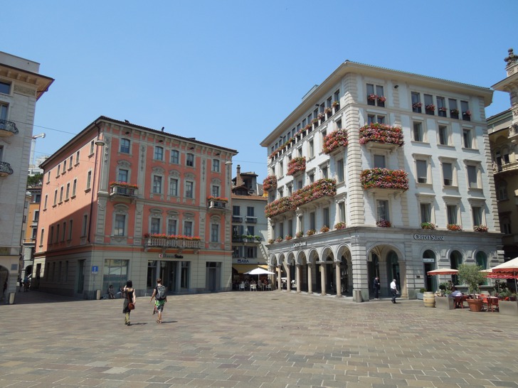 Piazza della Riforma Lugano