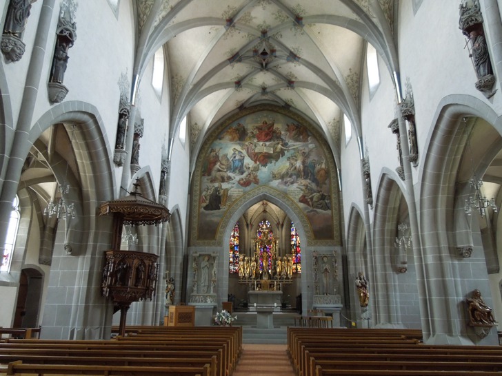 Kirche St. Oswald Innenraum